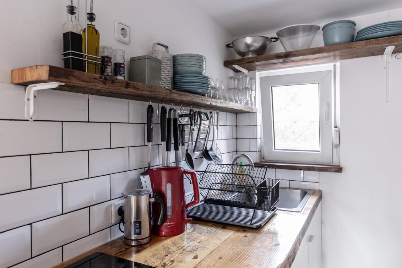 Am Grimnitzsee Gemutliches Tiny House Bungalow Mit Sauna Und Kamin Joachimsthal Esterno foto