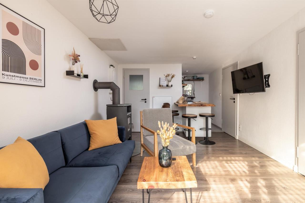 Am Grimnitzsee Gemutliches Tiny House Bungalow Mit Sauna Und Kamin Joachimsthal Esterno foto